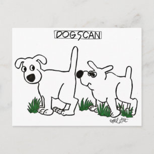 Dog Scan! Postcard