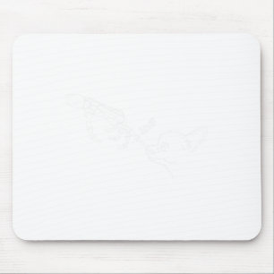 Dog Scary Skeleton Hand Boop Spooky Halloween Chih Mouse Mat