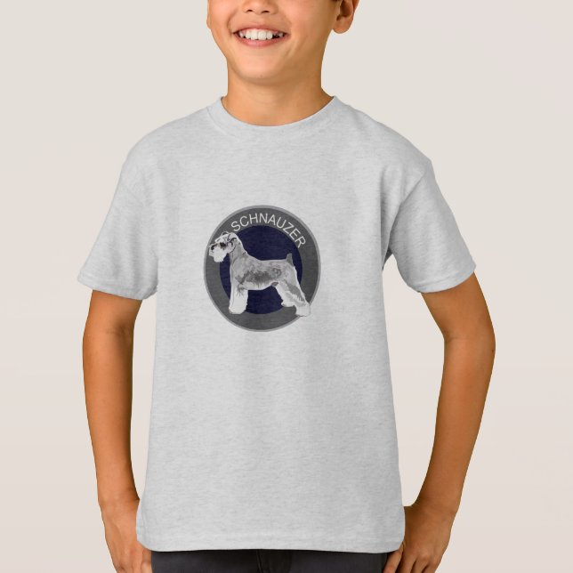 DOG SCHNAUZER T-Shirt (Front)