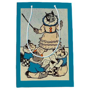 dog school medium gift bag