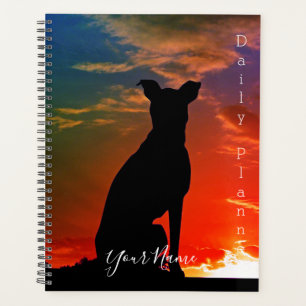 Dog Shadow Daily Planner- HAMbWG Planner