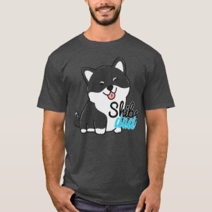 Dog Shiba Inu Grey sesame Shiba dad T-Shirt