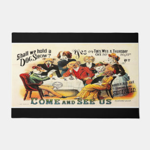 "DOG SHOW" DOORMAT