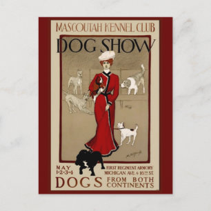 Dog Show Postcard