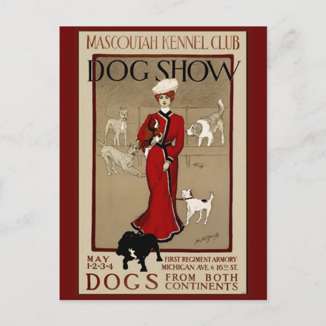 Dog Show Postcard (Front)