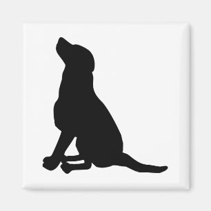 Dog Silhouette Magnet
