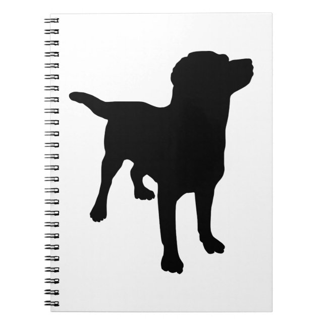 Dog Silhouette Notebook (Front)
