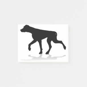 Dog Silhouette Pet Animal Post-it Notes