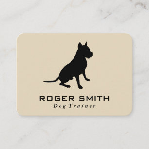 Dog Sitting   Dog Training Business Card