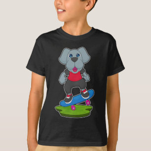 Dog Skater Skateboard T-Shirt