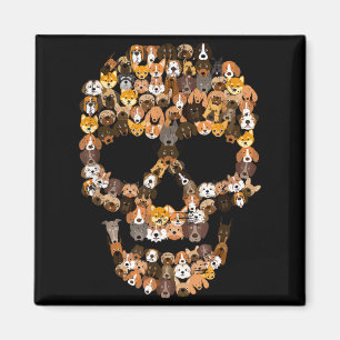 Dog Skull - Creepy Puppy Skeleton Costume - Dog Magnet