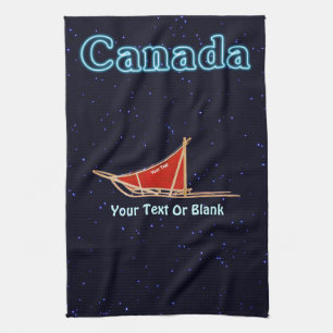 Dog Sled - Canada Tea Towel