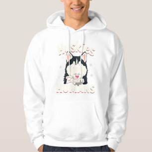 Dog Sledding Mushing Adventure Husky Team Winter Hoodie