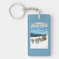 Dog Sledding Scene - Yukon, Alaska