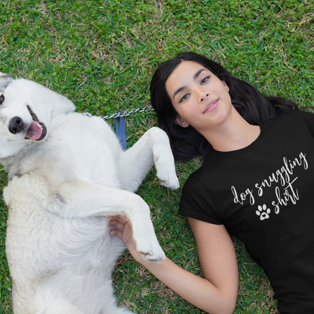 Dog Snuggling Shirt  (Creator Uploaded)