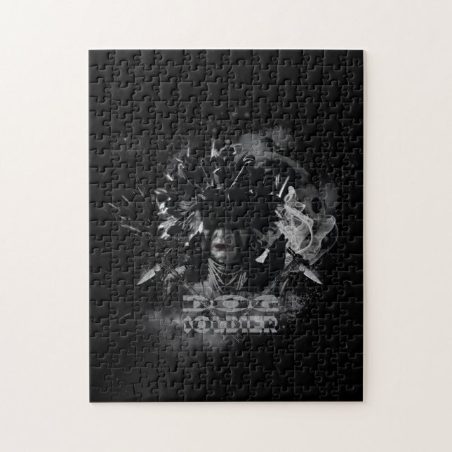 Dog Soldier Jigsaw Puzzle (Vertical)