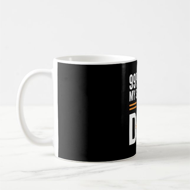 Dog Soulmate Funny Pet Lover Typography Coffee Mug (Left)