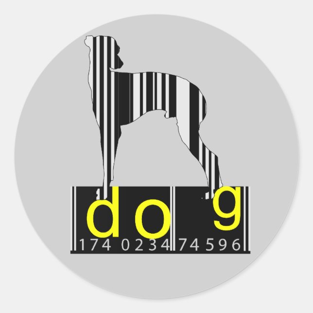 Dog - sticker (Front)