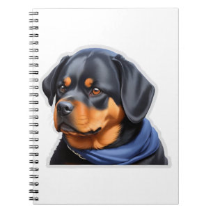 Dog Sticker  Notebook