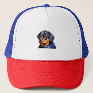 Dog Sticker  Trucker Hat