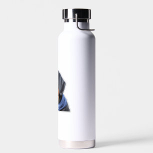 Dog Sticker  Water Bottle