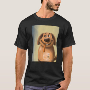 Dog sticking out tongue goofy dog T-Shirt
