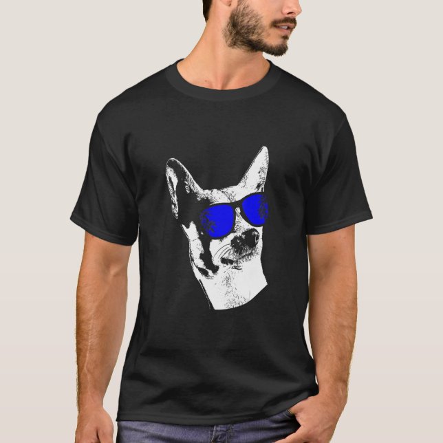 Dog sunglasses doggy dog love dog T-Shirt (Front)