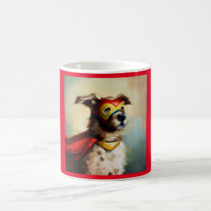 Dog Superhero Coffee Mug