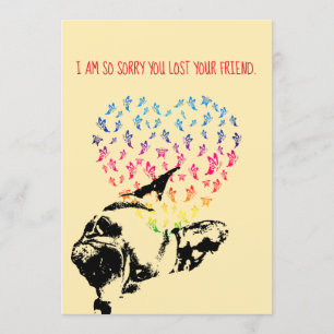Dog Sympathy Card