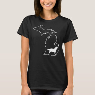 Dog T Michigan Labrador Retriever T-Shirt