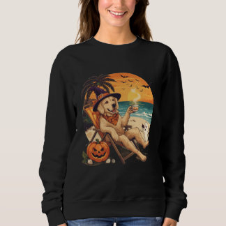 Dog T-Shirt – Funny Golden Retriever Halloween  Sweatshirt