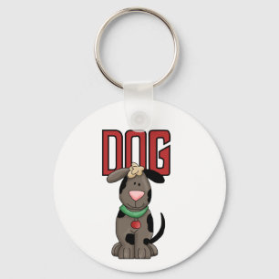 Dog T-shirts and Gifts Key Ring