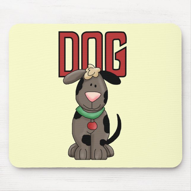 Dog T-shirts and Gifts Mouse Mat (Front)