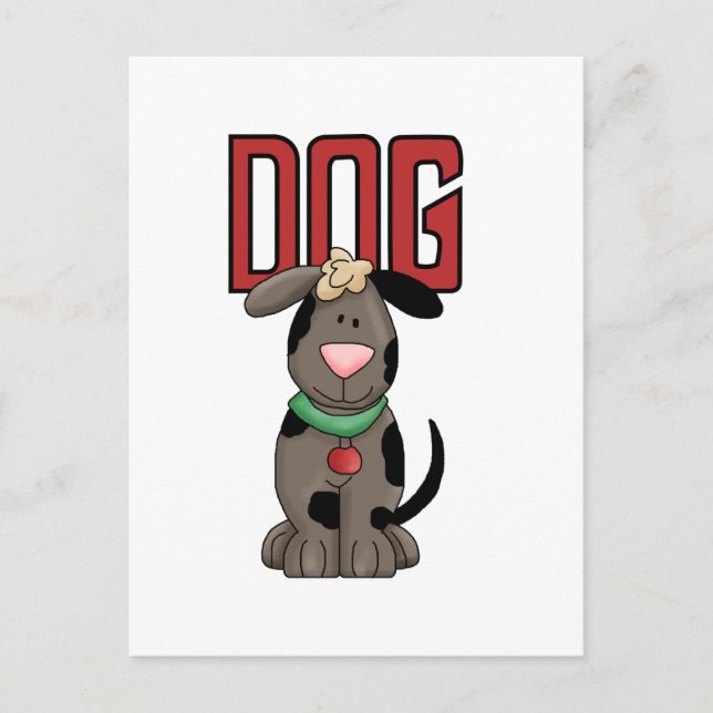Dog T-shirts and Gifts Postcard (Front)