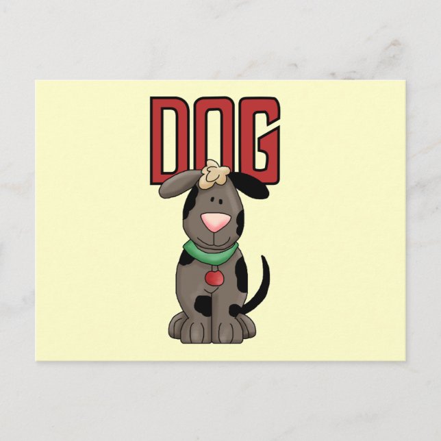 Dog T-shirts and Gifts Postcard (Front)