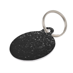 Dog Tag Crystal Bling Strass