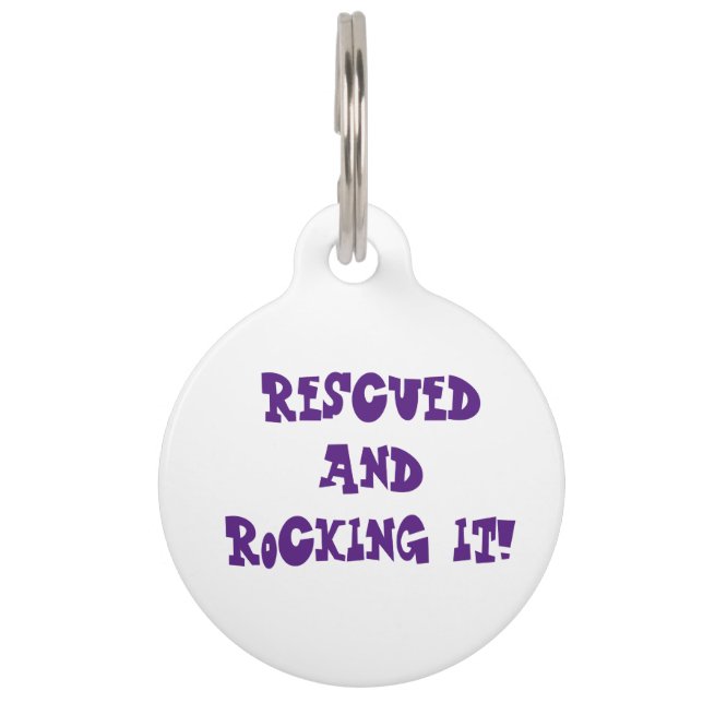 Dog Tag - Support Animal Rescue with Style! (Back)