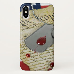 Dog Tags iPhone X Case