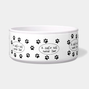 Dog Tail Dog Bowl