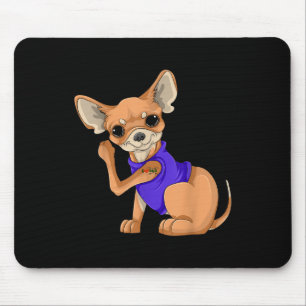 Dog Tattoo Gift Animal Design Chihuahua  Mouse Mat