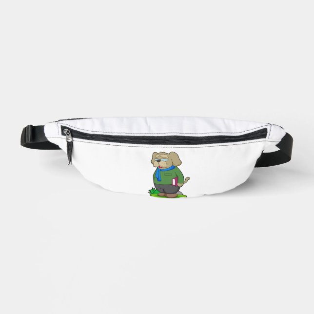Dog Teacher Book Bum Bags (Front)