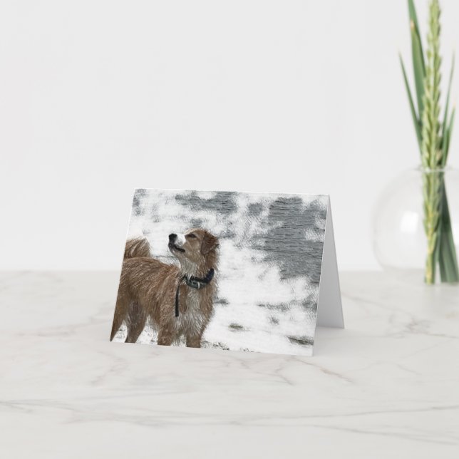 Dog Thank You Card (Front)