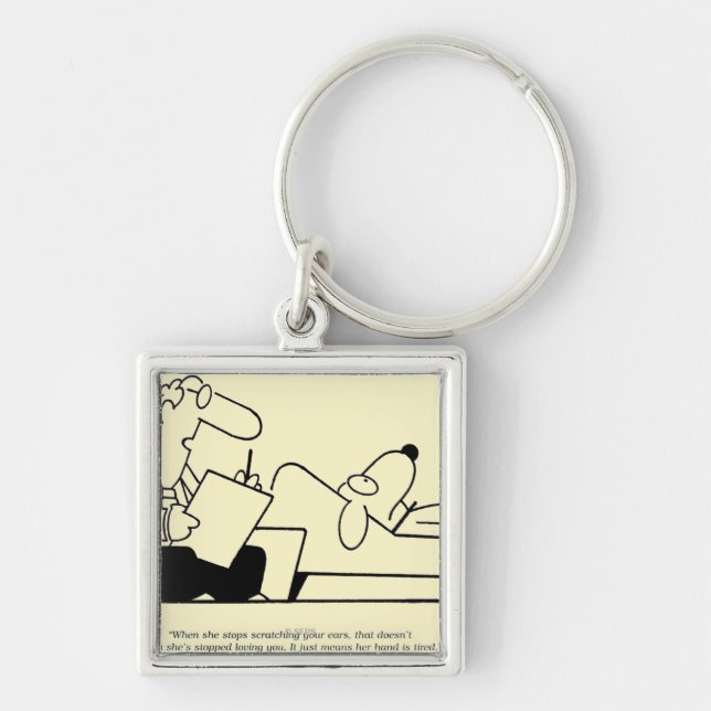 Dog Therapy Key Ring (Front)