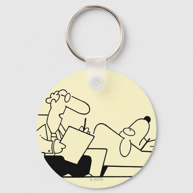 Dog Therapy Key Ring (Front)