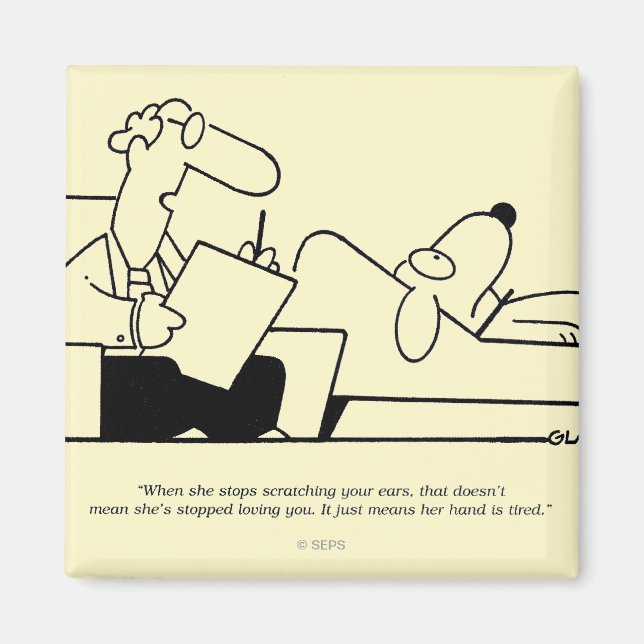 Dog Therapy Magnet (Front)