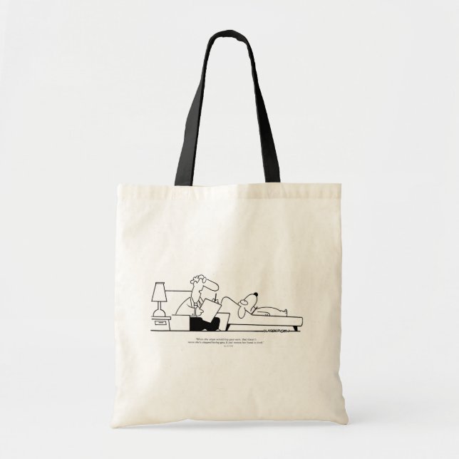 Dog Therapy Tote Bag (Front)