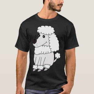 Dog toon Adorable Poodle T-Shirt