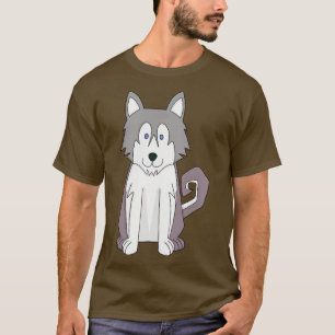 Dog toon Amazing Siberian Husky T-Shirt