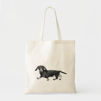 Dog Tote Bag - Dachshund