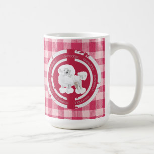 DOG TOY POODLE (PINK) COFFEE MUG